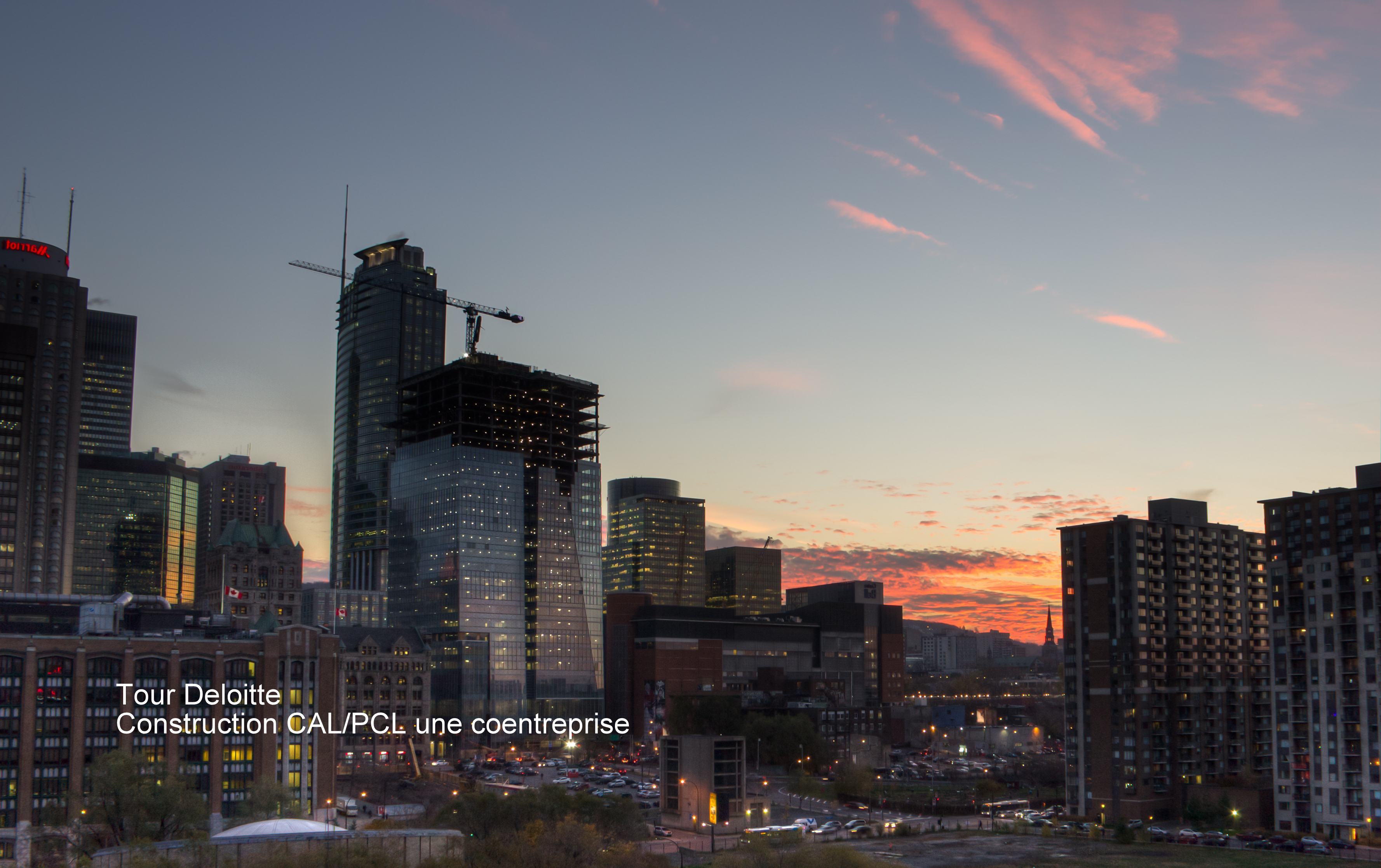 Chantier de construction commercial — Construction CAL